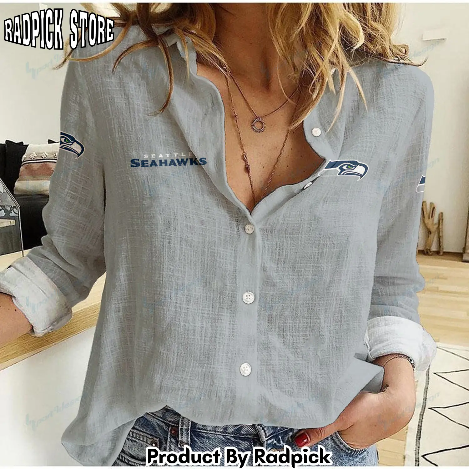 Radpick seattle seahawks woman shirt rp662157